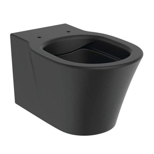 Ideal Standard Connect Air Rimless Wall-Hung Toilet in Matte Black