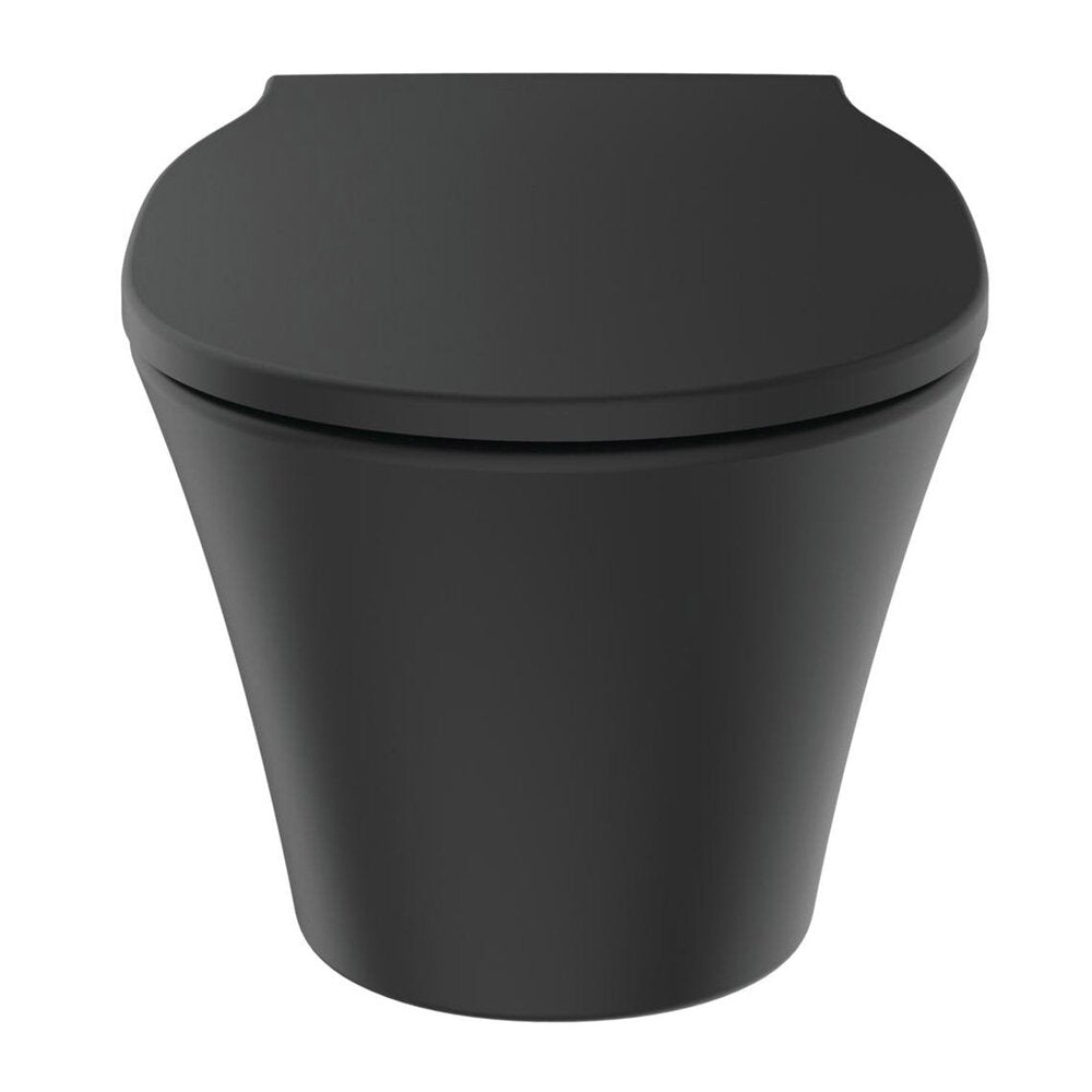 Ideal Standard Connect Air Rimless Wall-Hung Toilet in Matte Black