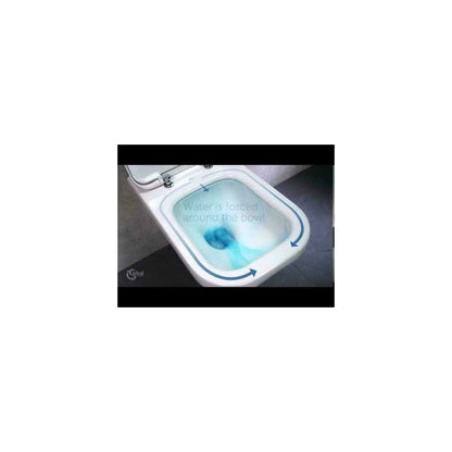 WC чиния стенен монтаж Ideal Standard Tesi AquaBlade бяла