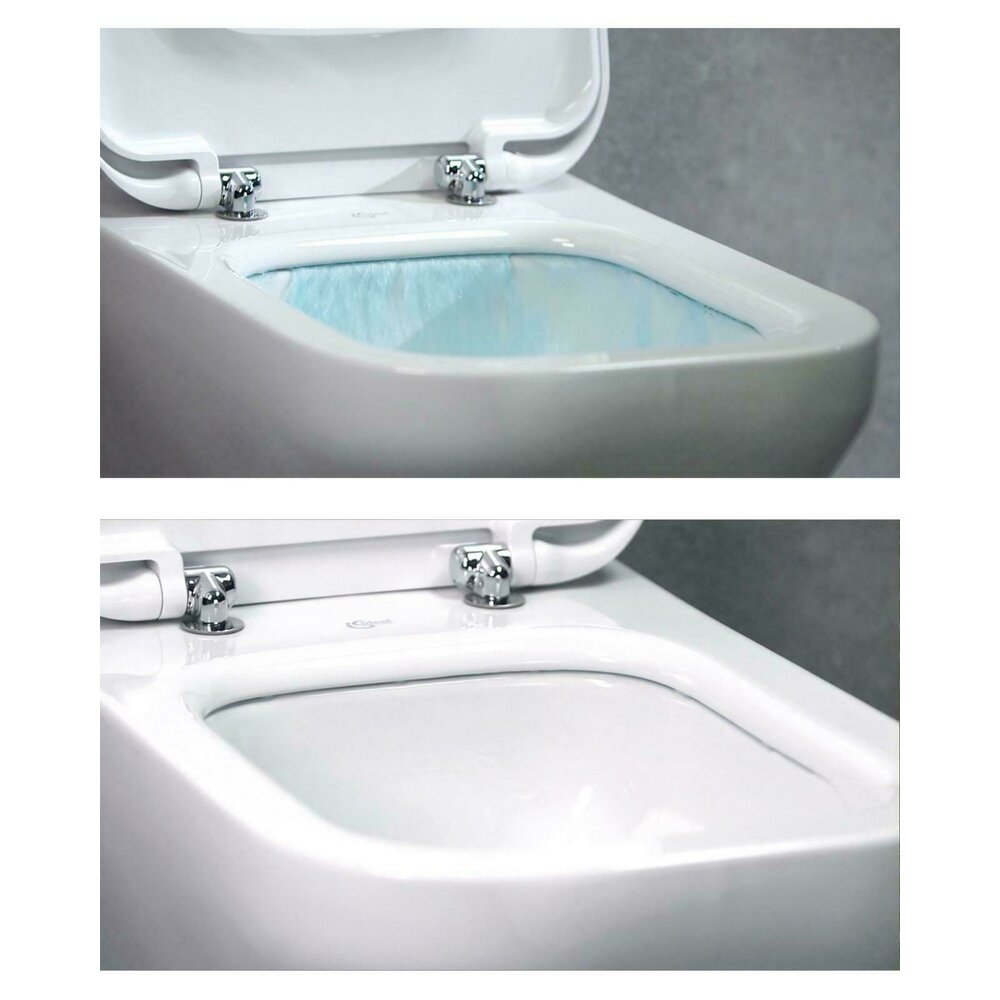 WC чиния стенен монтаж Ideal Standard Tesi AquaBlade бяла