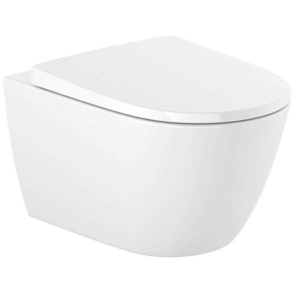 Roca Ona Rimless Wall-Hung Toilet White