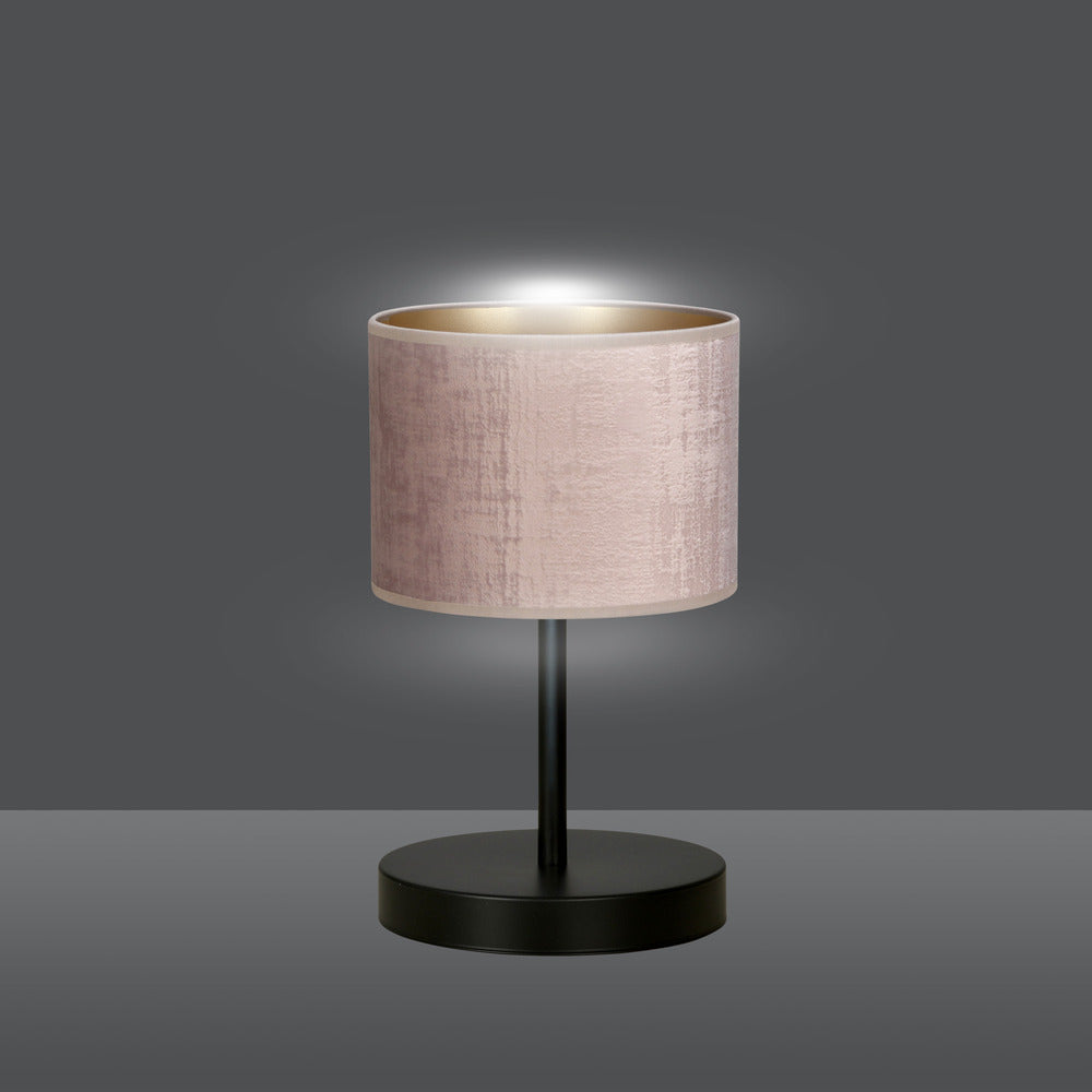 Emibig Hilde 1 Black/Pink Table Lamp