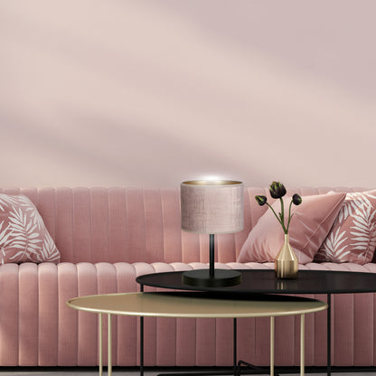 Emibig Hilde 1 Black/Pink Table Lamp
