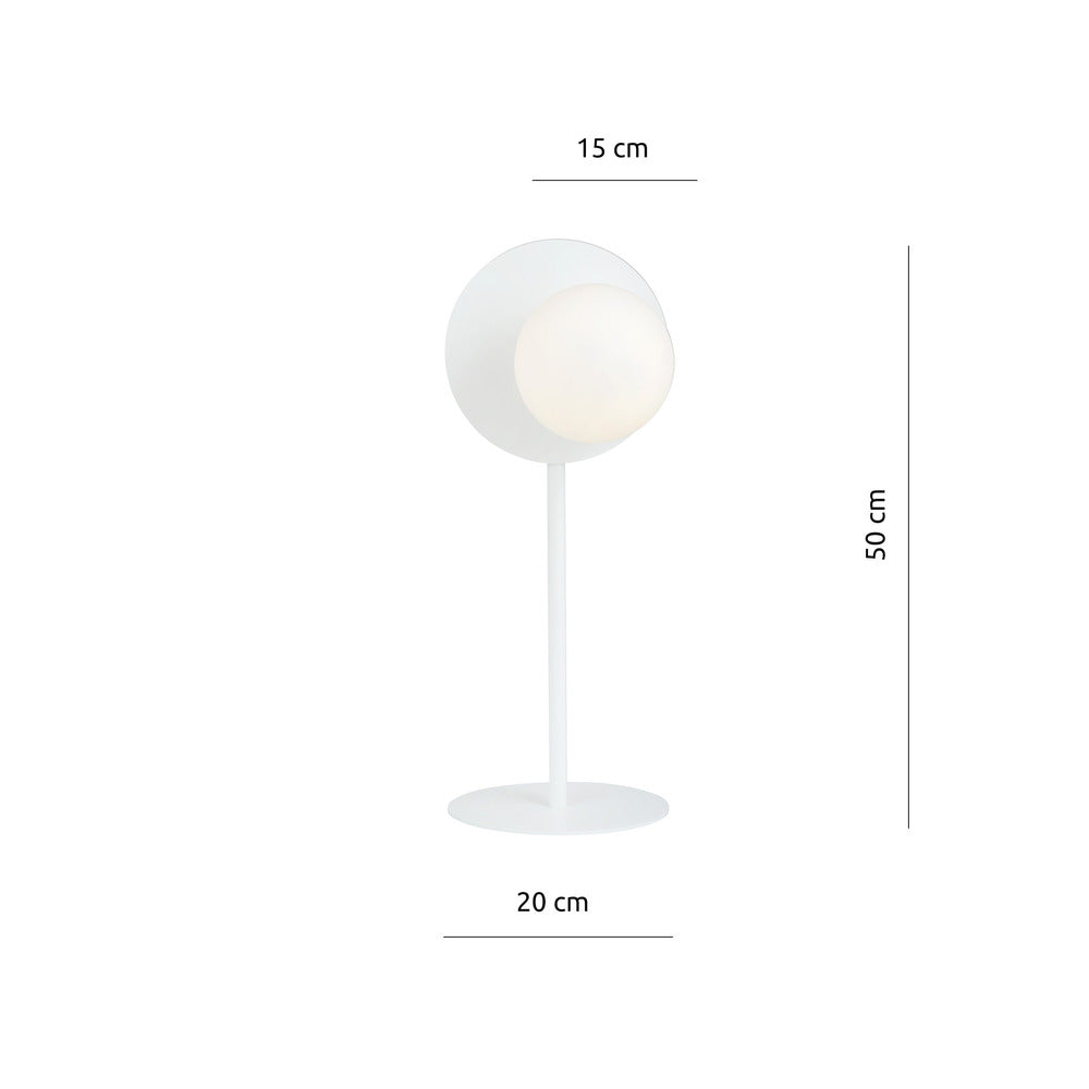 Emibig Oslo LN White/Opal Table Lamp