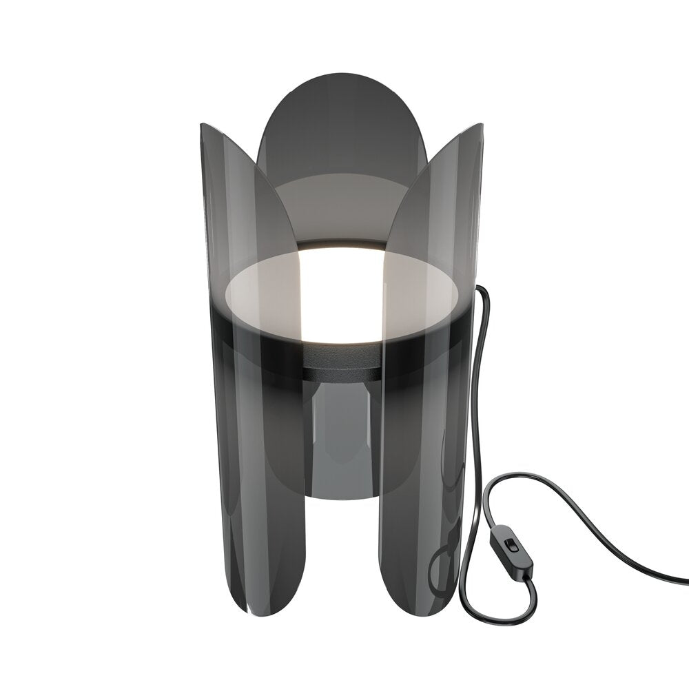 Maytoni Insight Table Lamp Black/Clear LED