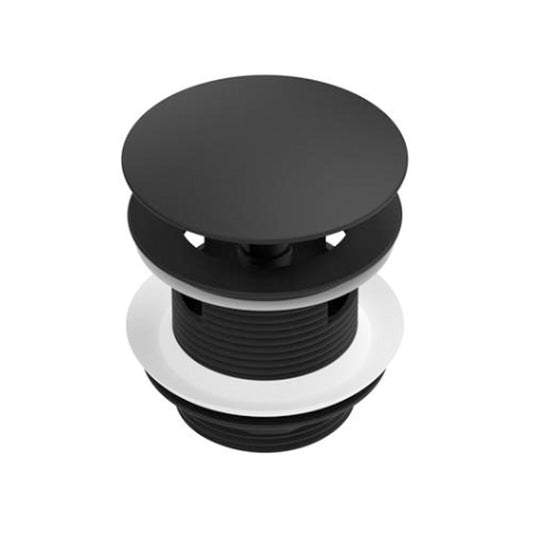 Ventил Click-Clack за вана Rune черен мат