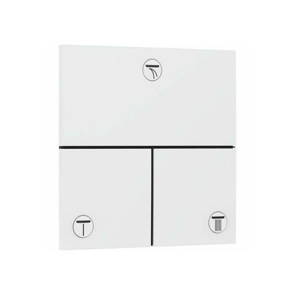 Вграден вентил за душ Hansgrohe ShowerSelect Comfort E 3 функции, бял мат
