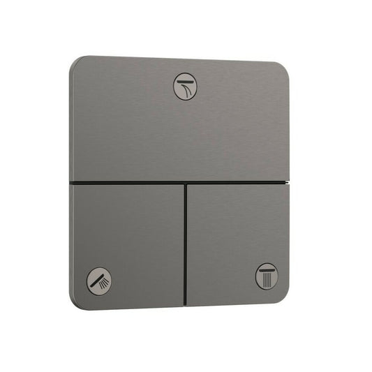 Concealed Valve in Brushed Chrome Hansgrohe ShowerSelect Comfort Q 3 Functions