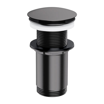 Вентил за мивка Click-Clack Omnires, покритие Hard Graphite, без преливник
