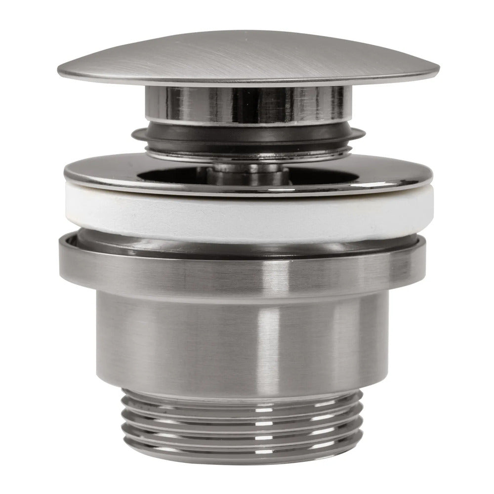 Rea Click-Clack Sink Valve in Brushed Nickel