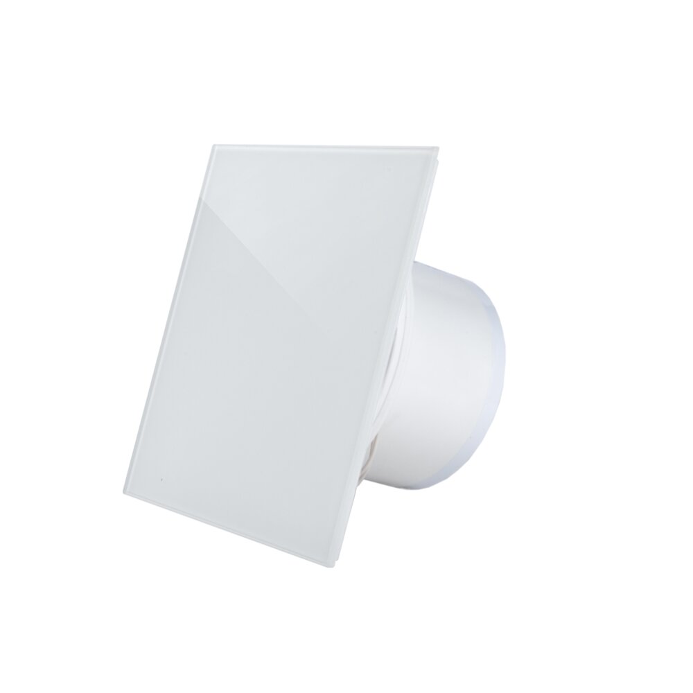 Bathroom Fan MMotors Glossy White with Exhaust 38 mm 16W