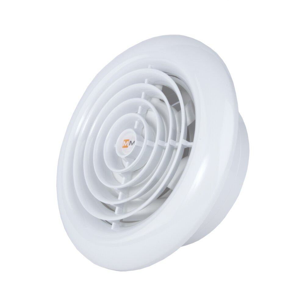 Вентилатор за баня MMotors MM кръгъл бял с evacuație 5.5W