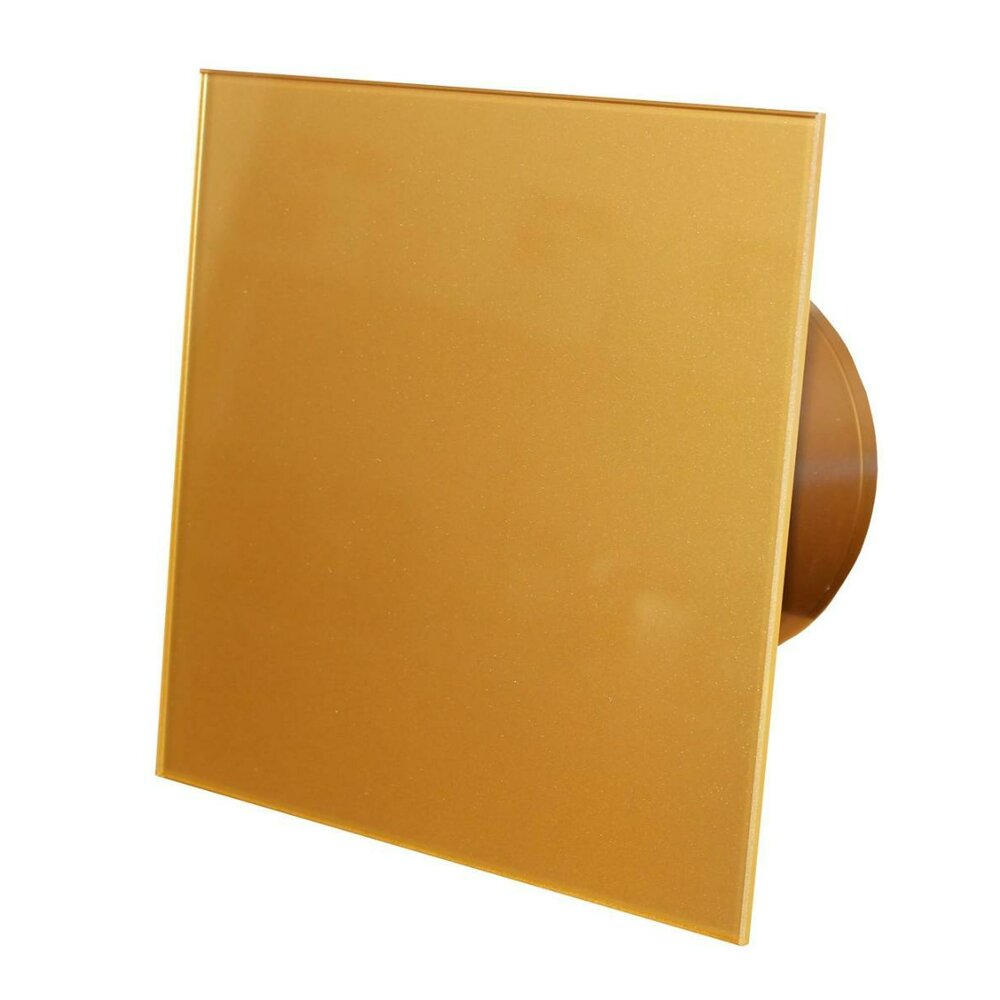 Bathroom Fan MMotors MMP Gold Glass with Exhaust 19W