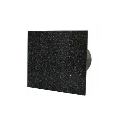 Bathroom Fan MMotors MMP Black/White Glass with Exhaust 19W