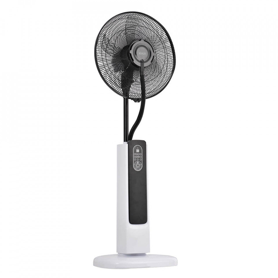 Вентилатор с мъгла от вода 16'' Muhler MF-1679RC, 75W, LED, артикул 1005305