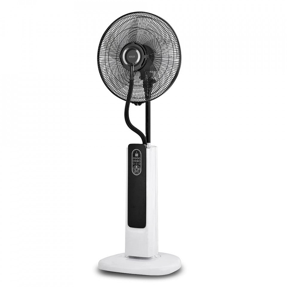 Вентилатор с мъгла от вода 16'' Muhler MF-1679RC, 75W, LED, артикул 1005305