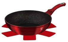 Уок 30 cm Metallic Line Burgundy Edition Berlinger Haus BH 6166