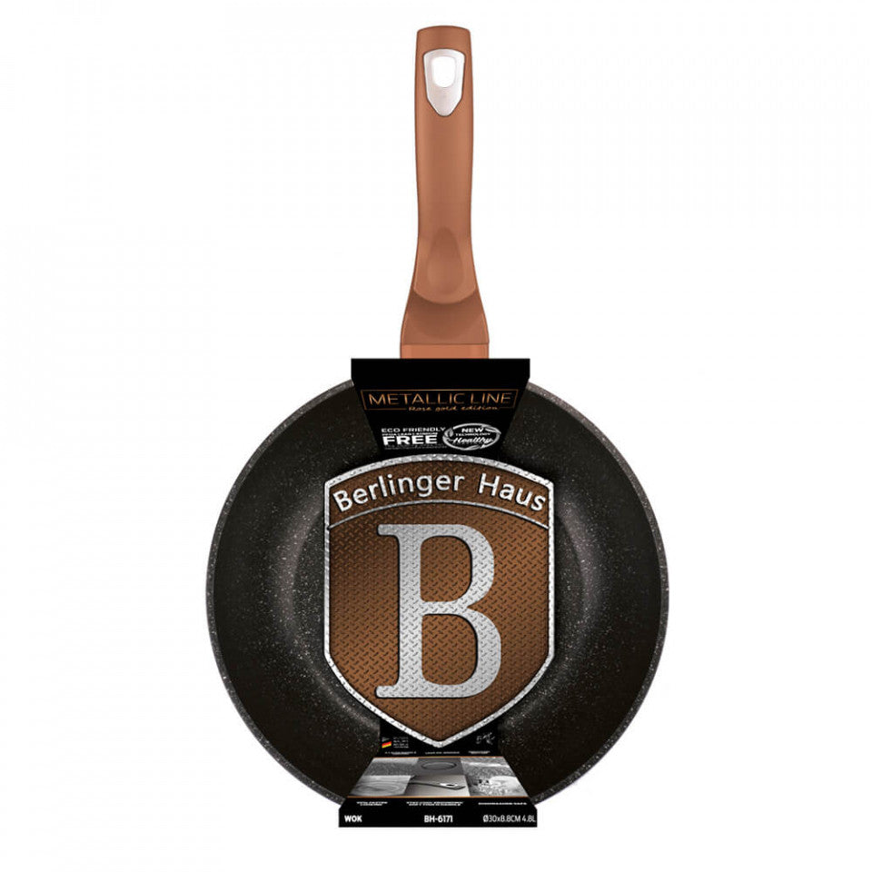 Уок 30 cm Rose Gold Metallic Collection Berlinger Haus BH 6171